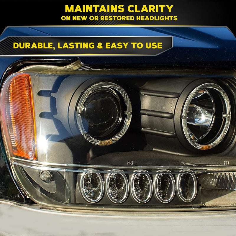 Meguiar's Keep Clear Headlight Coating - Durable, Long-Lasting Protection Prevents Oxidation and Prevents Yellowing for a Year - Easy Application - 4 Oz Aerosol