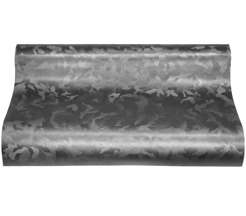 VViViD+ Stealth Medium Pattern Camouflage Vinyl Wrap Roll (1ft x 5ft, Ghost Metal) 1ft x 5ft