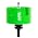 6-1/4 Inch Carbide Tipped Hole Saw Recessed Lights Multi-Material Hole Cutter with Arbor for Wood, Drywall, Plastic, PVC, Fiberglass, 5X Faster, Green 6-1/4 In.