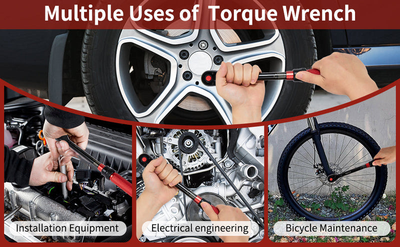 Hairich torque wrench 1/2, 10-170ft.lb/13.6-230Nm, ±3% HIGH PRECISION 1/2" 10-170 FT.LB
