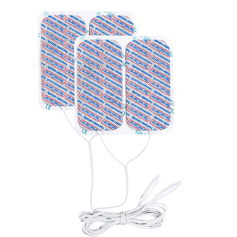 TensCare E-CM50100 (1 Pack of 4) electrodes - for use with Pefect Mama & Perfect Mama+ replacement pads for Perfect MamTENS & Mama+