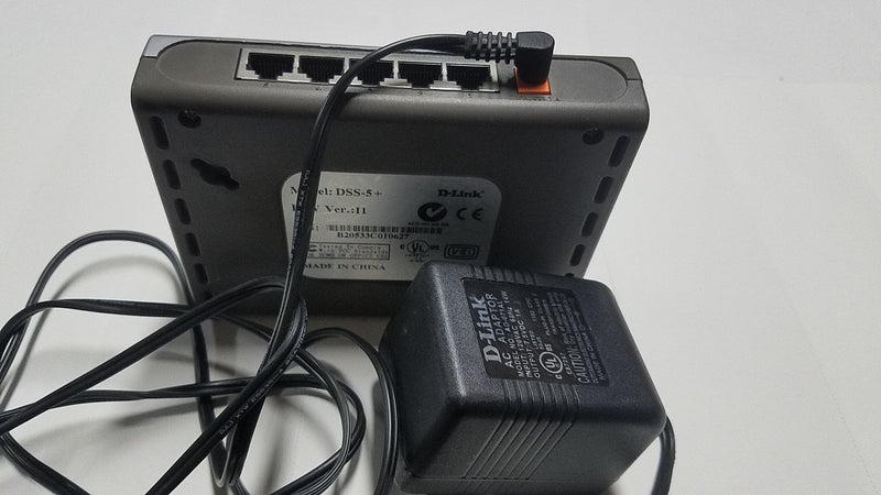 D-Link DSS-5+ 5-Port 10/100 Switch, Desktop