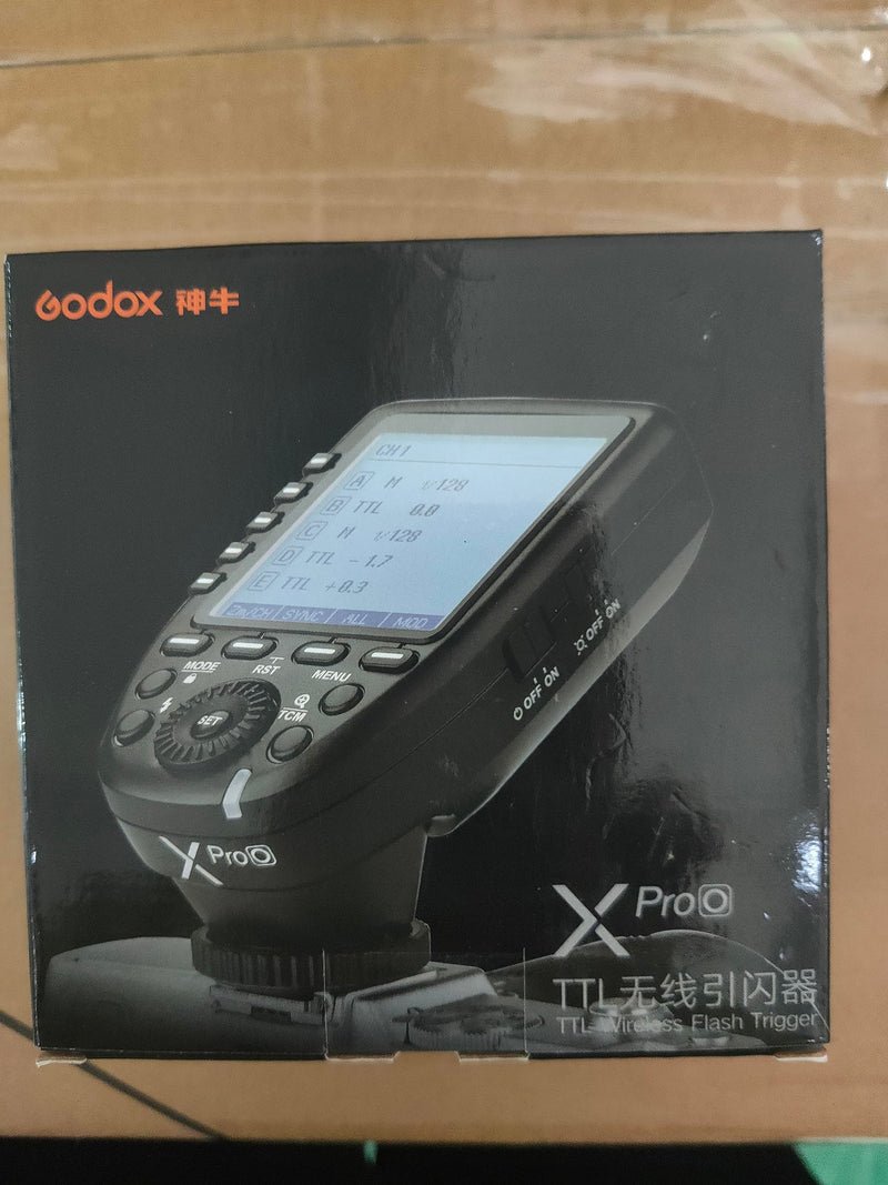 GODOX XPro-O TTL Flash Trigger Transmitter 1/8000s High-Speed Sync with LCD Screen for Olympus Panasonic Lumix Cameras Godox V1O V860IIO TT685O TT350O TT600 AD200PRO AD400PRO (XPRO-O)