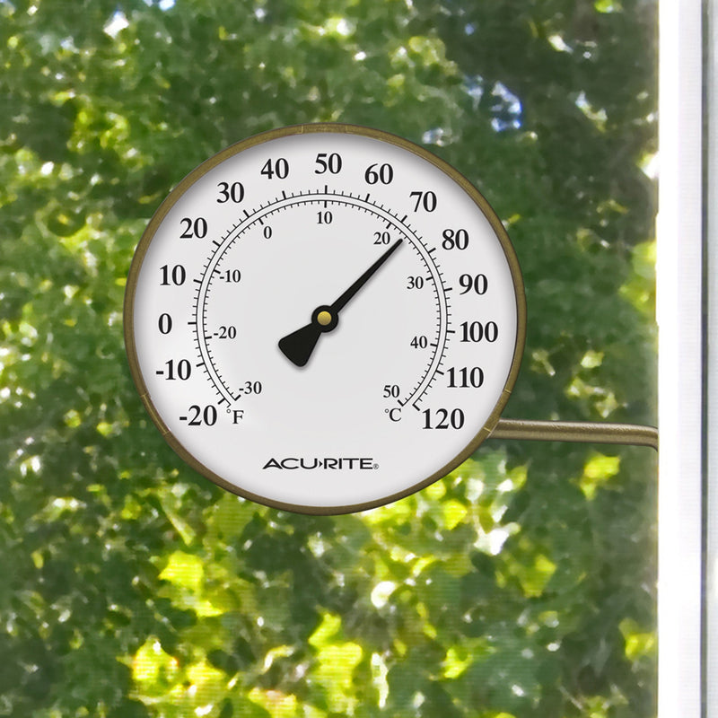 AcuRite 00334 4-Inch Swivel Thermometer