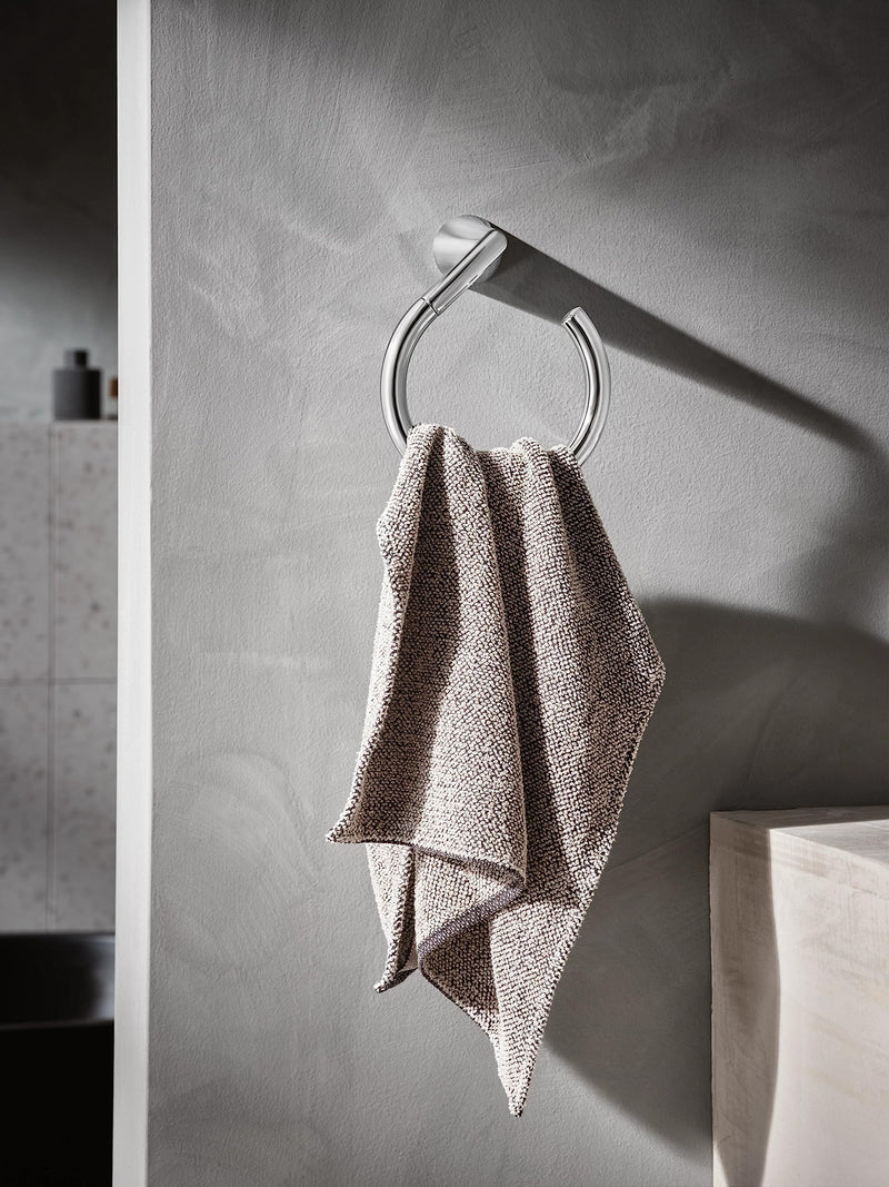Moen YB2386CH Glyde Towel Ring, Chrome (Pack of 2) 1 Count (Pack of 2)