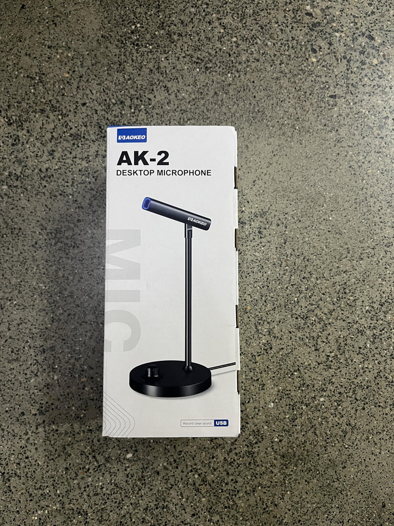 Aokeo USB Microphone, Gaming Microphone for PC with Volume Control Buttons for Recording,Podcasting,Streaming,YouTube,PS5 PS4 Mac Laptop AK-2