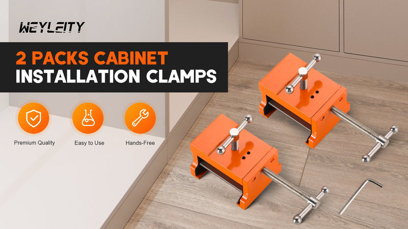 Cabinet Installation Clamps 2 Pack