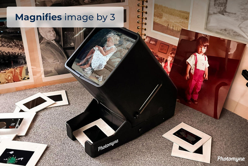 Ultimate Slide Preservation Bundle with The Slide & Negative Viewer and The Protective Photo Slide Pages