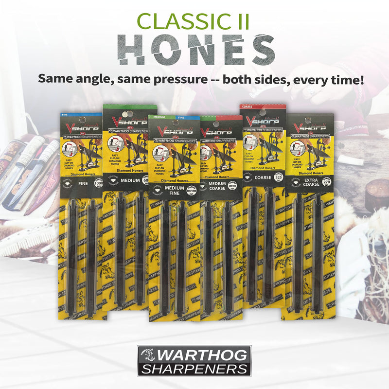 Warthog V-Sharp Classic II Stones - Medium & Fine