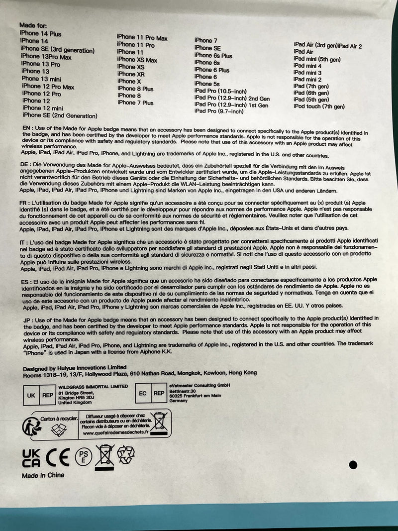 RAVIAD iPhone Charging Cable, Lightning Cable 1.2M [MFi Certified] Nylon Fast Charging Cable for iPhone 14 13 12 11 Pro Max Mini XS Max XR X 8 7 Plus 6 6s Plus 5S SE 2020 - Gray