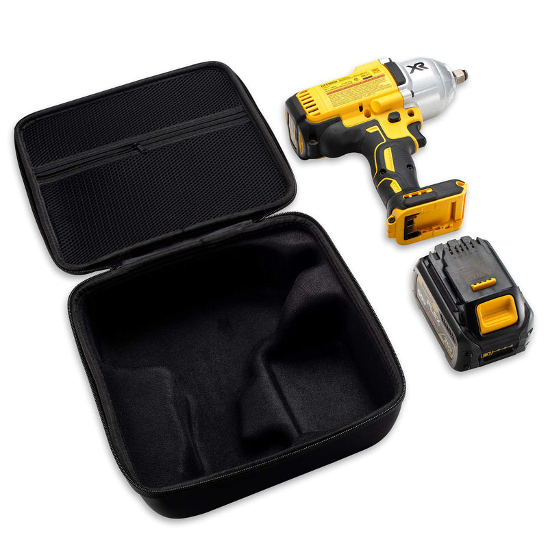 Caseling Hard Case Fits DeWalt DCF900B, DCF899HB, DCF899B, DCF899P1 20V MAX XR 1/2" High Torque Impact Wrench - EVA Protective Travel Storage Holder (Case Only)