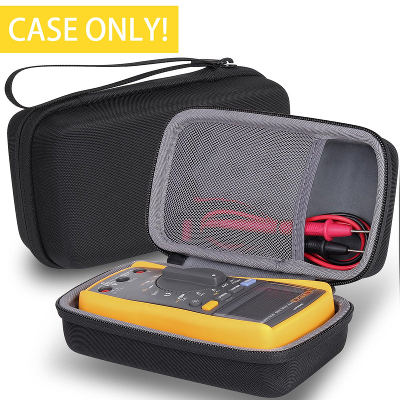 co2CREA Hard Case Compatible with Fluke 117/115 / 116/114 / 113 True-RMS Digital Multimeter for Fluke 117/115/116/114/113
