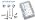 410 Stainless Steel Self Tapping Screws for Metal, #8#10 Self Drilling Assortment Set, 425PCS Truss, Hex & Flat Head Sheet Metal Screws, Length 1/2" to 2" Silver