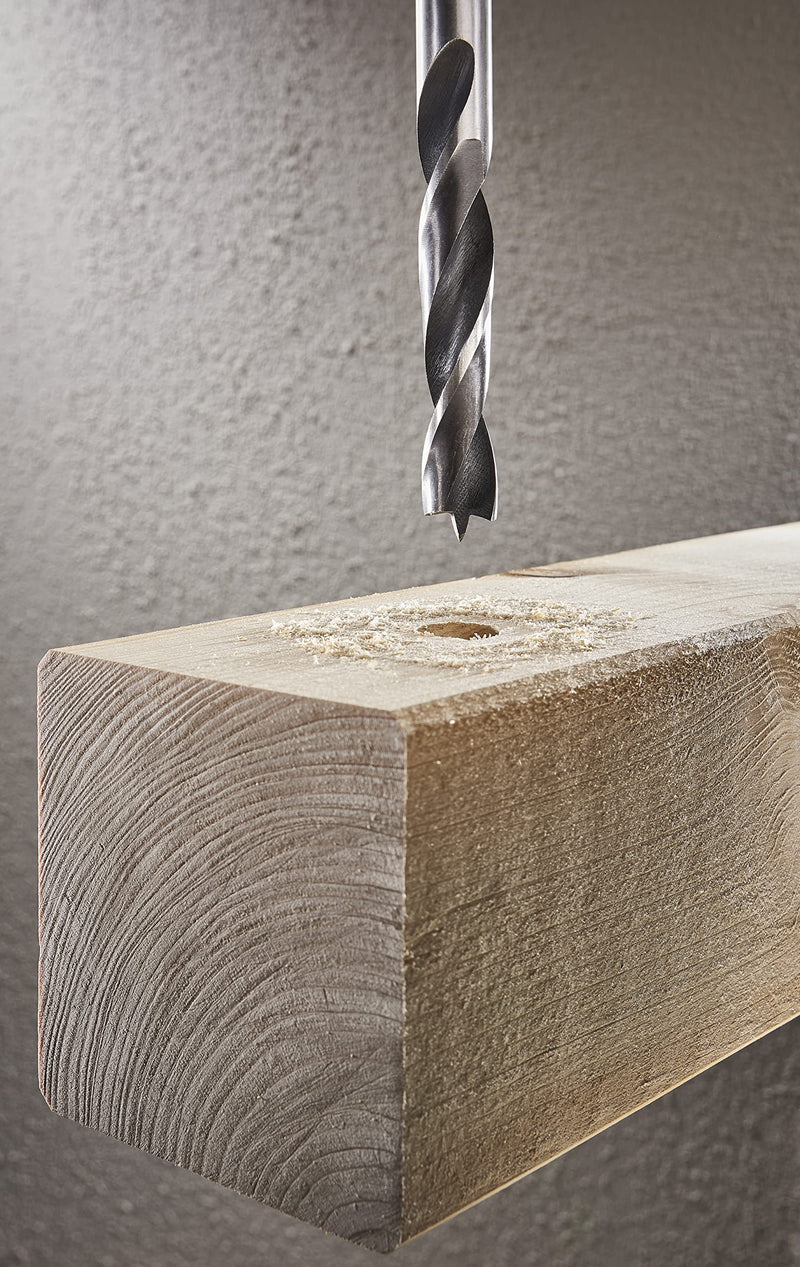 wolfcraft wood twist drill, Ø 12 mm I 7612010 I For drilling in soft wood Ø 12.0 mm ø12x151mm