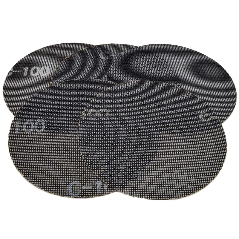 Sanding grid Ø 225mm Velcro 15 pieces 80 100 120 sanding discs for ceiling sander drywall sander