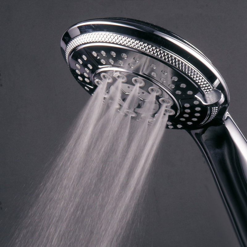 Hotel Spa 2 in 1 Shower System LED Shower Head with Hands-Free Option and LED Lighting