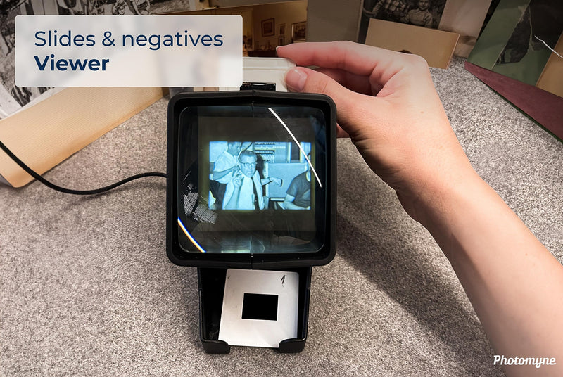 Ultimate Slide Preservation Bundle with The Slide & Negative Viewer and The Protective Photo Slide Pages