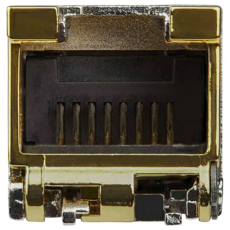 StarTech.com Transceiver Module (SFP Module, 10/100/1000Base-TX Juniper Compatible, Copper, RJ-45 Copper) | 10/100/1000BASE-TX, copper, gigabit, transceiver, 100m, hot-swappable