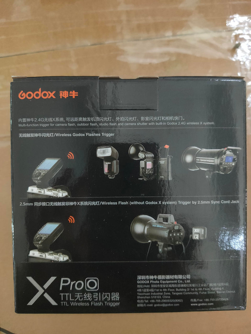 GODOX XPro-O TTL Flash Trigger Transmitter 1/8000s High-Speed Sync with LCD Screen for Olympus Panasonic Lumix Cameras Godox V1O V860IIO TT685O TT350O TT600 AD200PRO AD400PRO (XPRO-O)