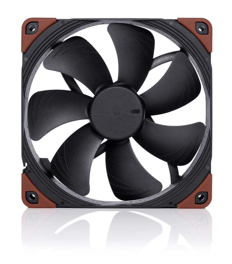 Noctua NF-A14 iPPC-2000 PWM, Heavy Duty Cooling Fan, 4-Pin, 2000 RPM (140mm, Black)
