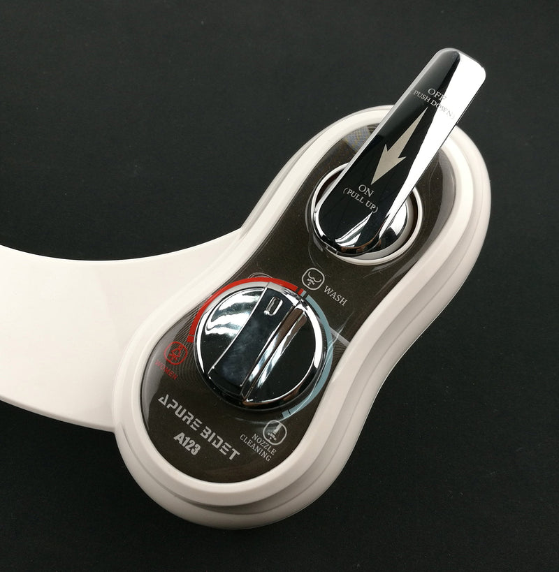 APURE BIDET A123 - Only Cold Water Bidet- Dual nozzles of wash and women wash- Selfcleaning Toilet Bidets (1PC) 1