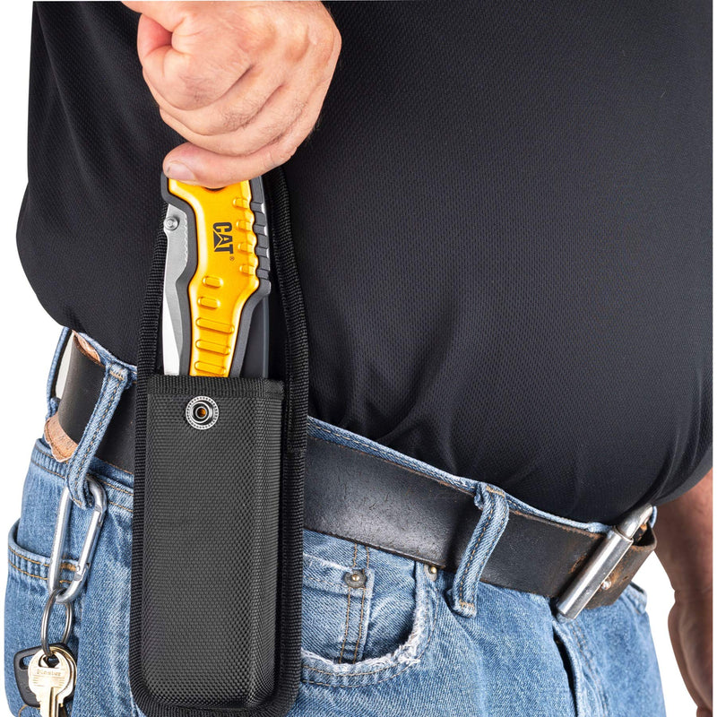 Cat 2 Piece XL Multi-Tool and Multi-Tool Key Chain with Light Gift Box Set - 240240, Yellow