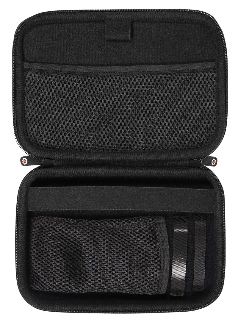 Microsoft Surface-Accessories organizing case, by getgear, for Surface-Dock, Charger Adapter, Arc Mouse, Surface Pen, USB 3.0 Hub Docking Station and Others (Black) Black