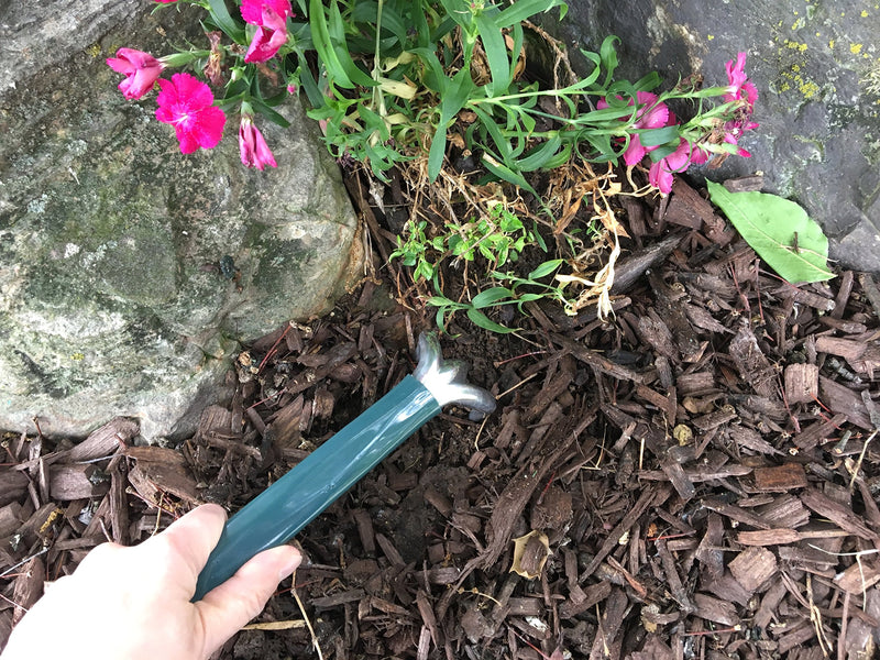 Trake, Trowel and Rake Garden Hand Tool Combo, Lightweight & Durable Garden Tool with Comfortable Grip for Planting & Cultivating 1 EA