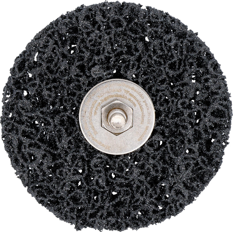 BGS 3978 Abrasive Grinding Wheel, Black/Silver, 100 x 16 mm | Black | Speed max. 11500 rpm | 6 mm drill holder | for rust removal and removal of paint