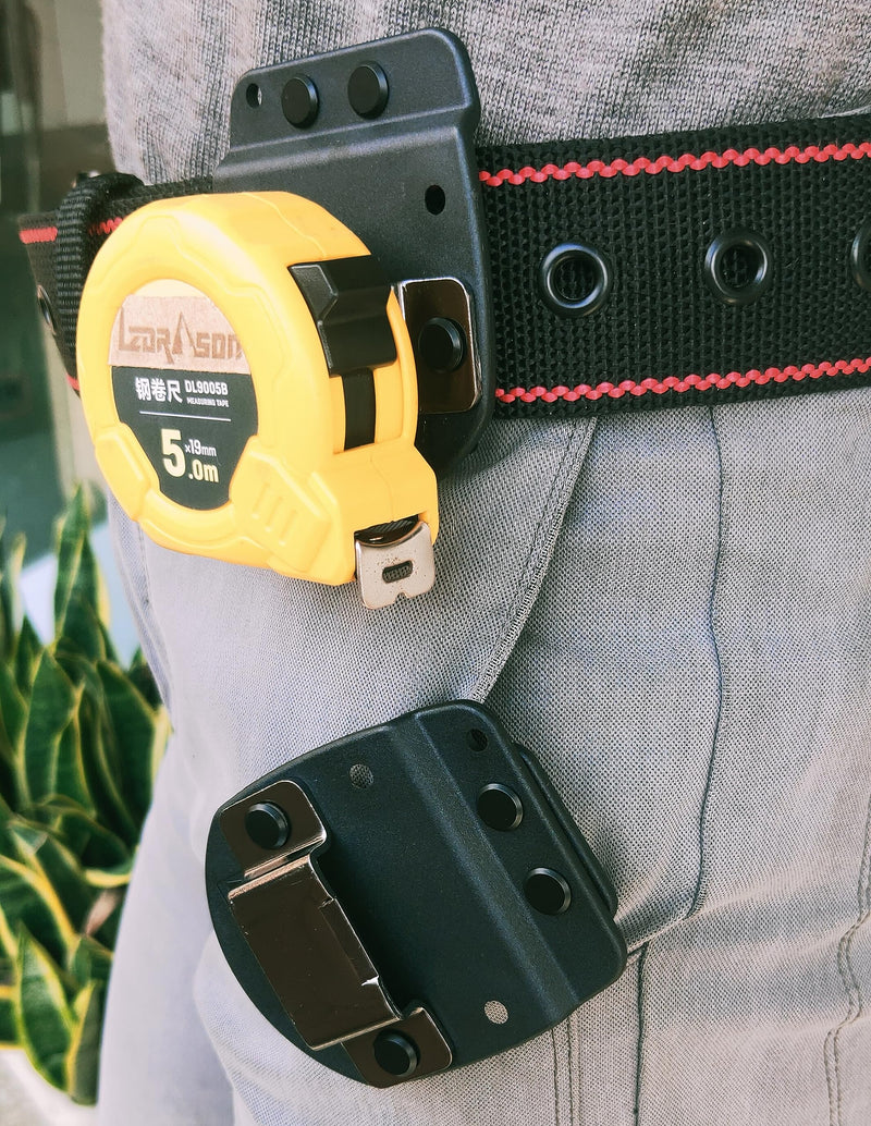 Tape Measure Holder for Belt, Drill Holder for Belt, Tape Measure Clip, Drill Belt Clip Drill Holster for Belt, without Belt Clips