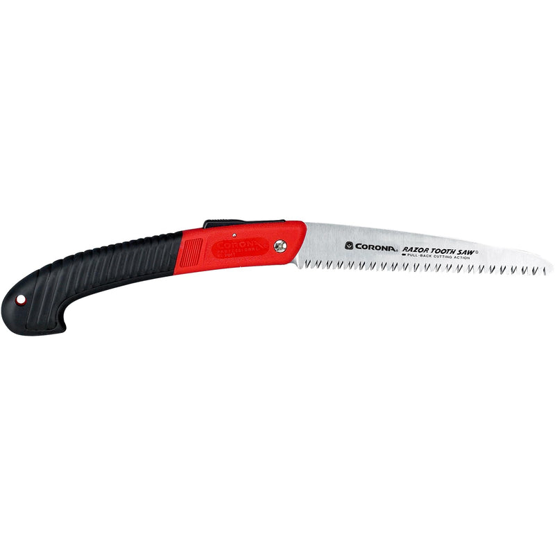 Corona RS 7041 Razor Tooth Folding Saw, 7-Inch Blade , Red 7 in