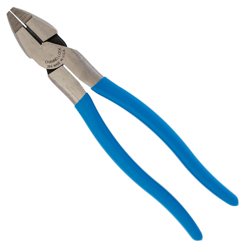 Channellock 369 9-1/2-Inch High Leverage Linesman Plier 9.5-Inch Linesman