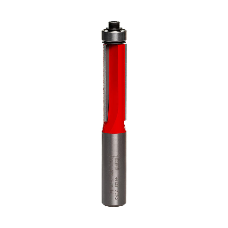 Freud 44-108: 1/2" (dia.) Bearing Flush Trim Bit with 1/2" shank, 1-1/2" carbide height One Size 44-108 1/2-Inch Diameter 3-Flute Flush Trimming Router Bit with 1/2-Inch Shank