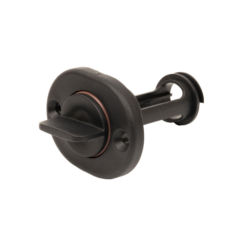 T-H Marine Drain Plug - Self-Retaining Screw-Type Boat Drain Plug - Fits 1 in Hole - Polypropylene with O-Ring Seal - Vibration Resistant - Ideal for Transoms, Wells, Coolers, and Tanks
