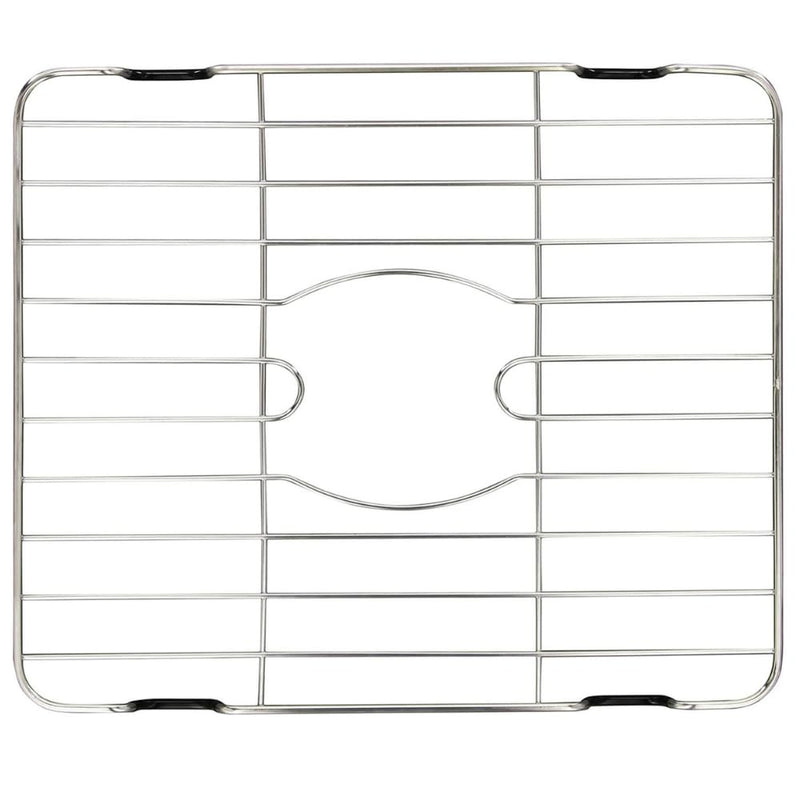 Better Houseware Sink Protectors for Kitchen Sink, Rust-Resistant Scratch-Preventing Stainless Steel Sink Protector Grid, Non-Slip Kitchen Sink Rack for Washing, 16 x 12 x 1 Inch