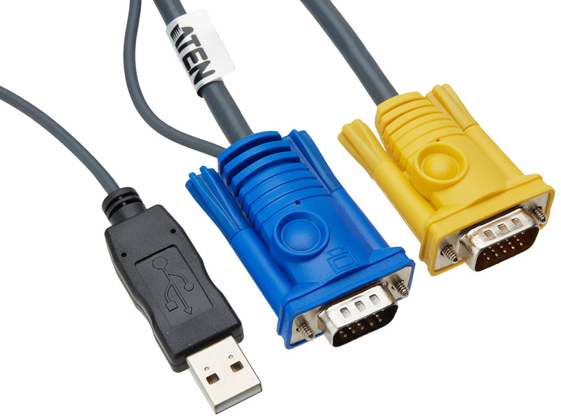 Aten Technology 2L5202UP 6-Feet PS/2 to USB Intelligent KVM Cable