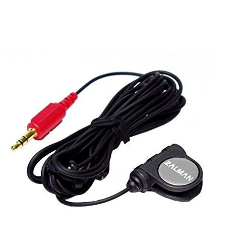 Zalman ZM-MIC1 High Sensitivity Headphone Microphone with Mini Clip, Computer PC Streaming Gaming Mic, 3.5mm Jack