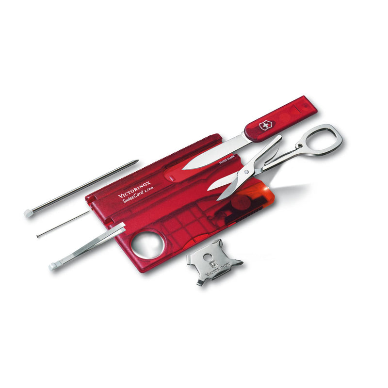 SwissCard, Lite Rubin Transparent by Victorinox