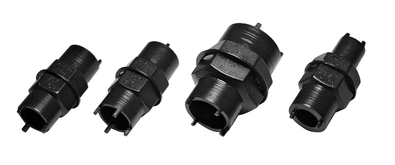 Lisle 29650 4-Piece Antenna Nut Socket Set