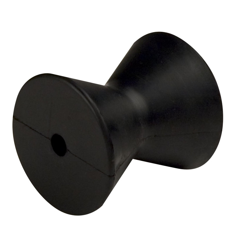 CE Smith - 29541 Rubber Bow Roller - 4" Wide - Black