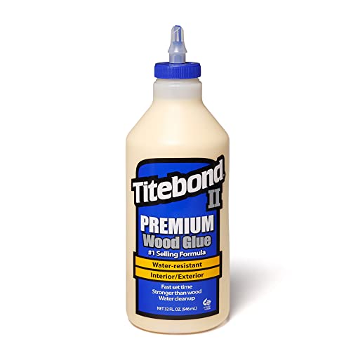 Franklin International 5005 Titebond II Premium Wood Glue, 32-Ounce Bottle 32 fl oz