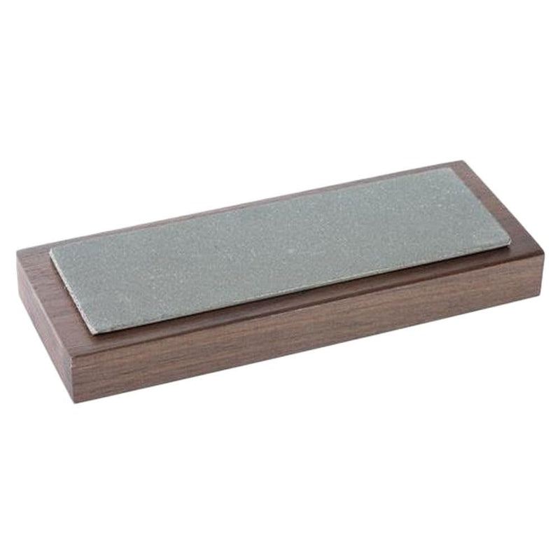 EZE-LAP 62M 2 by 6 Medium Diamond Stone on a Walnut Pedestal