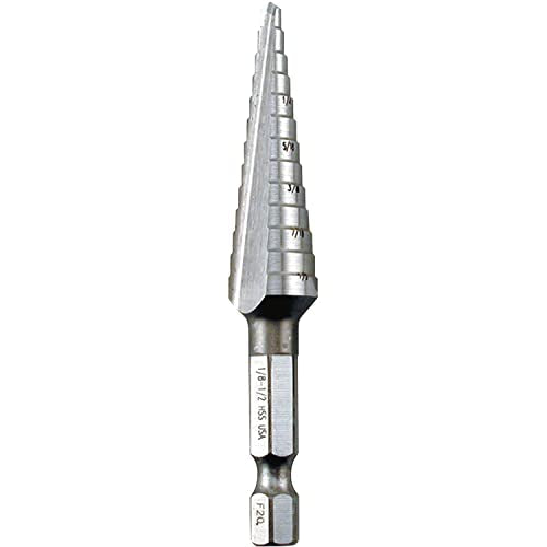 Makita 711492-A 1/8" to 1/2" Step Bit 1/8-to-1/2-Inch