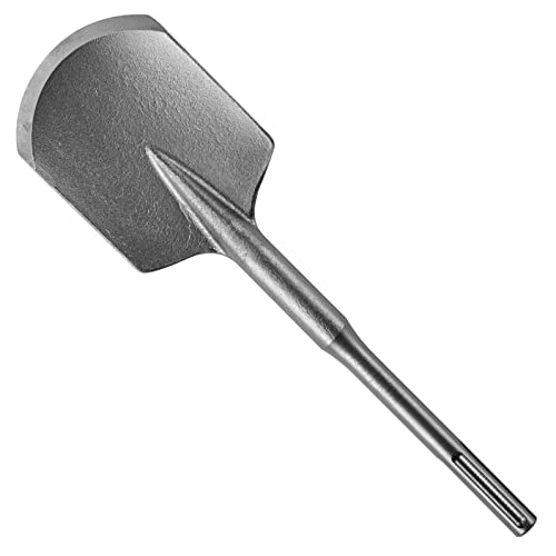 BOSCH HS1922 4-1/2 In. x 17 In. Clay Spade SDS-Max Hammer Steel Ideal for Digging Applications in General Gardening, Landscaping SDS Max Clay Spade 17 In.