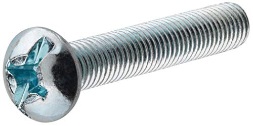 Hillman Zinc-Plated Round-Head Combination Machine Screws 1/4-20 x 2-1/2" 1/4"-20 x 2-1/2"