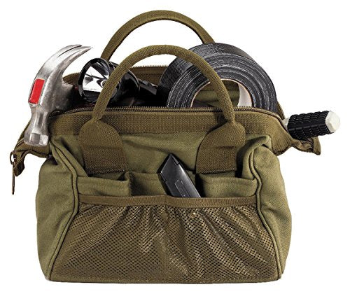 Rothco Heavyweight Canvas Platoon Tool Bag (Olive Drab) Olive Drab