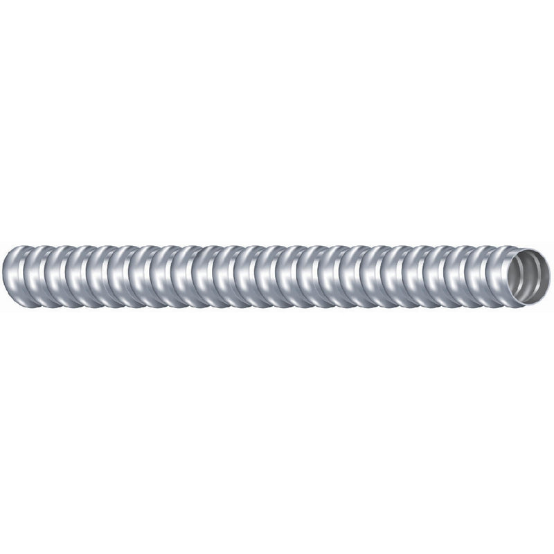 Woods 55082021 3/8 in. x 25 ft. Flex Alum Conduit; Silver