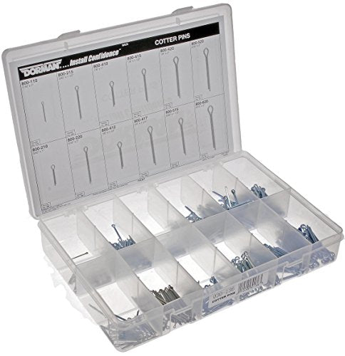 Dorman 030-136 Cotter Pin Tech Tray - 12 SKUs - 390 Piece Universal Fit