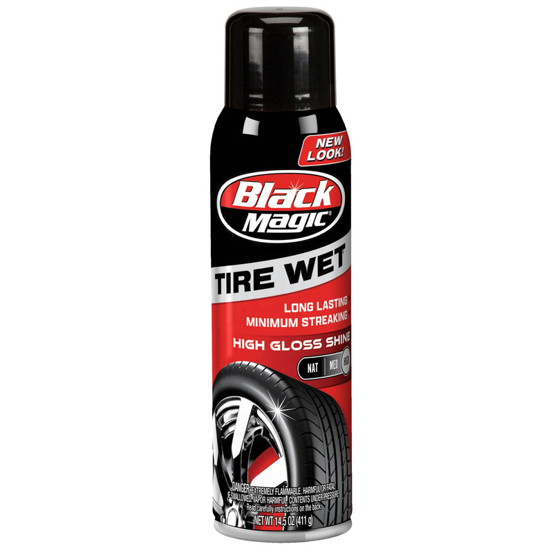 Black Magic BC23220 Tire Wet Spray, 14.5 oz. Pack of 1