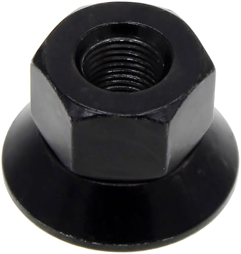 Dorman 611-092 Wheel Nut 9/16-18 Flanged Flat Face - 1-1/16 in. Hex, 1 in. Length Compatible with Select Ford Models, 10 Pack